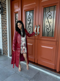 Felicia Vegan Trench Coat