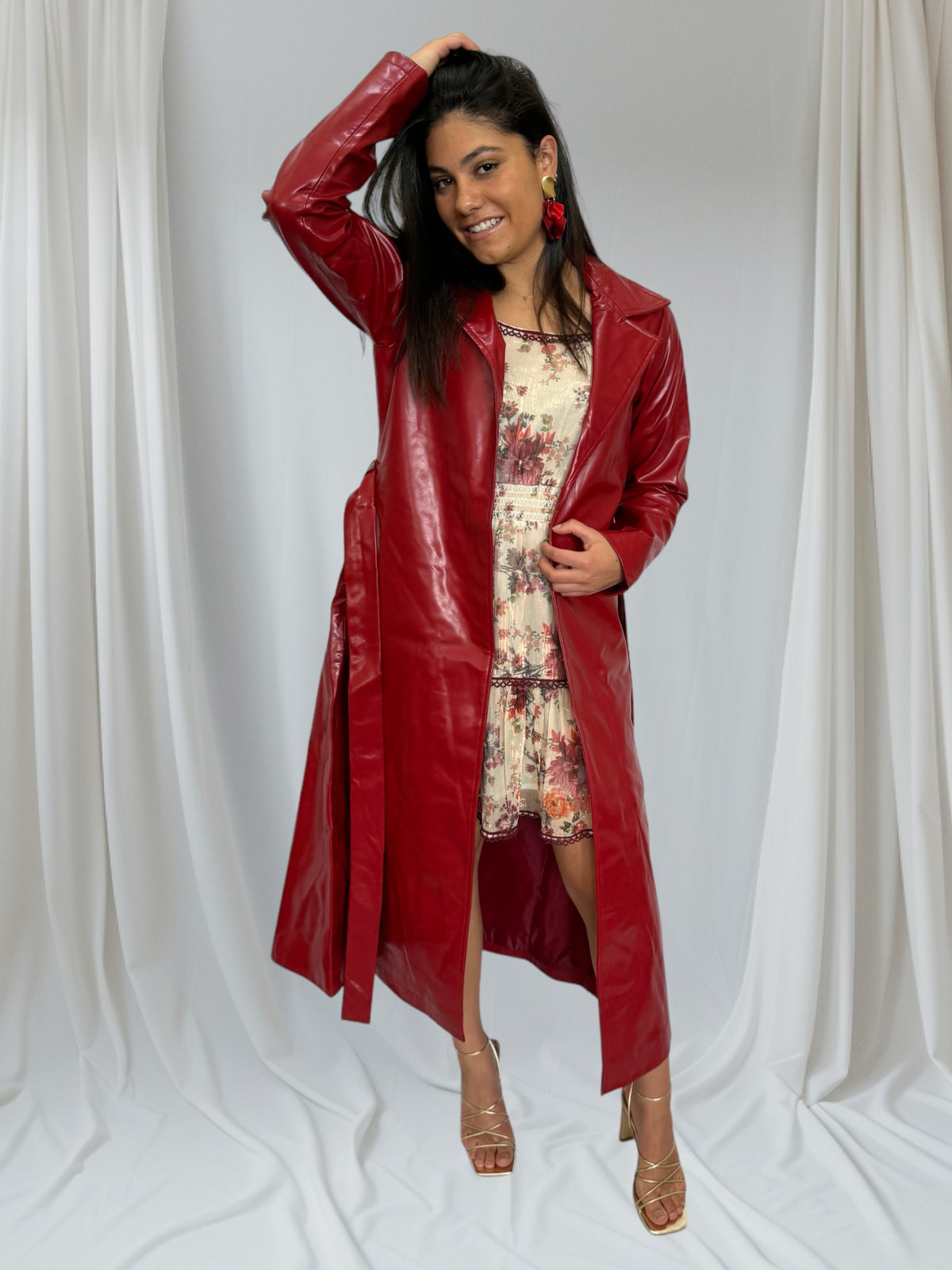 Felicia Vegan Trench Coat