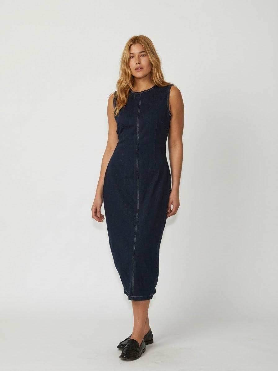 Dilly Column Midi Dress