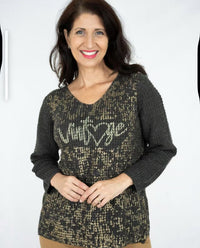 Sofia - Knit  Black