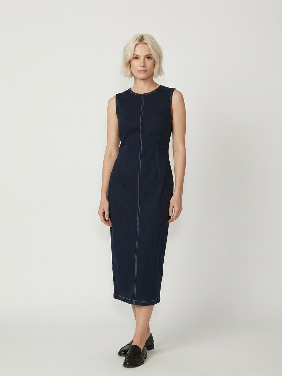 Dilly Column Midi Dress