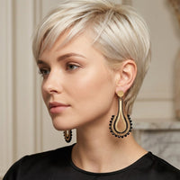 Sienna Fuchsia Pink Earrings