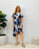 Melinda Ruffled Tie-Dye Dress