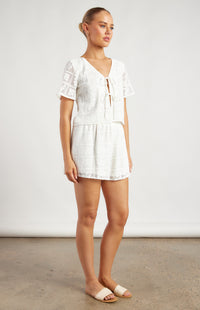 Murphy - White two piece set