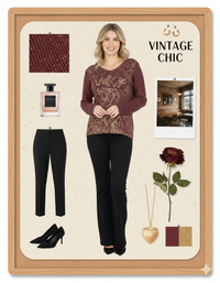 Sofia - Knit Burgundy