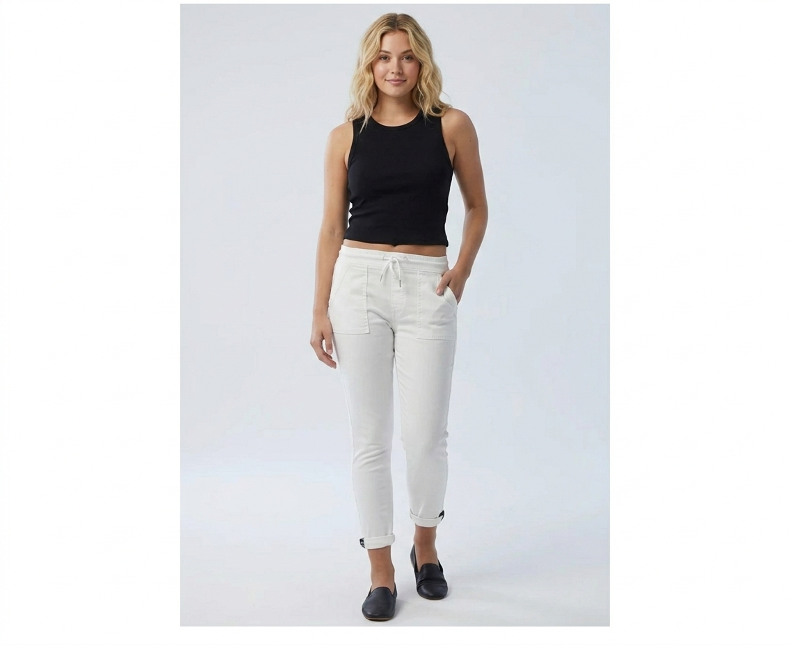 Aya Jogger White
