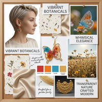 Flutter Bloom Butterfly Earrings
