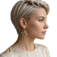 Flutter Bloom Butterfly Earrings