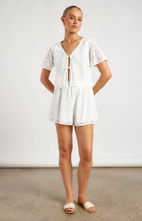 Murphy - White two piece set