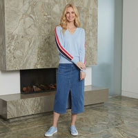 Aveley Sky Blue Knit