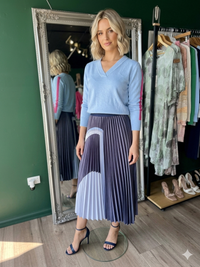 Aveley Sky Blue Knit
