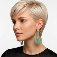 Sienna - Black/Gold Earrings