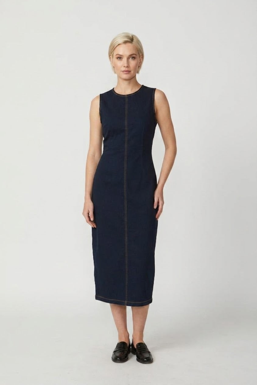 Dilly Column Midi Dress