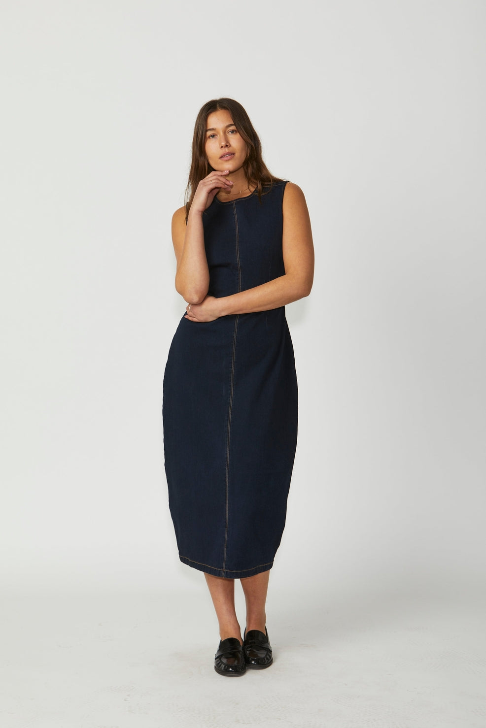 Dilly Column Midi Dress