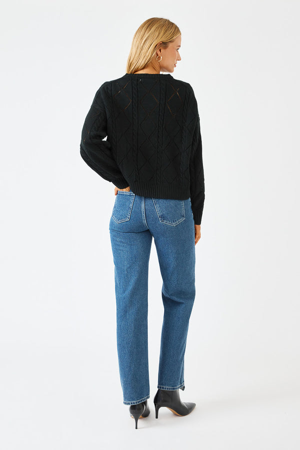 Iza  ~ Black  Jumper