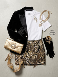 Clara White Cotton Tee