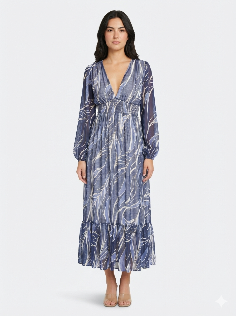 Sky -  Maxi Dress