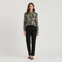 Zarina - Black Blouse