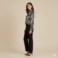 Zarina - Black Blouse