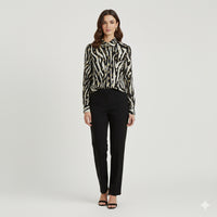 Zarina - Black Blouse