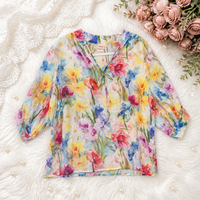 Jolie Saule Floral Blouse
