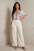 Jolie Saule Floral Blouse