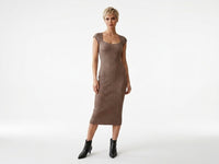 Monet  Midi Knit Dress