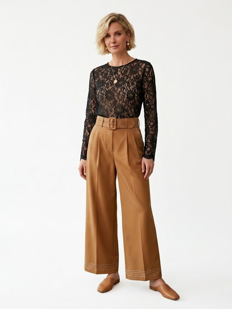 Camille Wide-Leg Pants