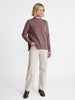Amara Relaxed Knit – Mocha Rose