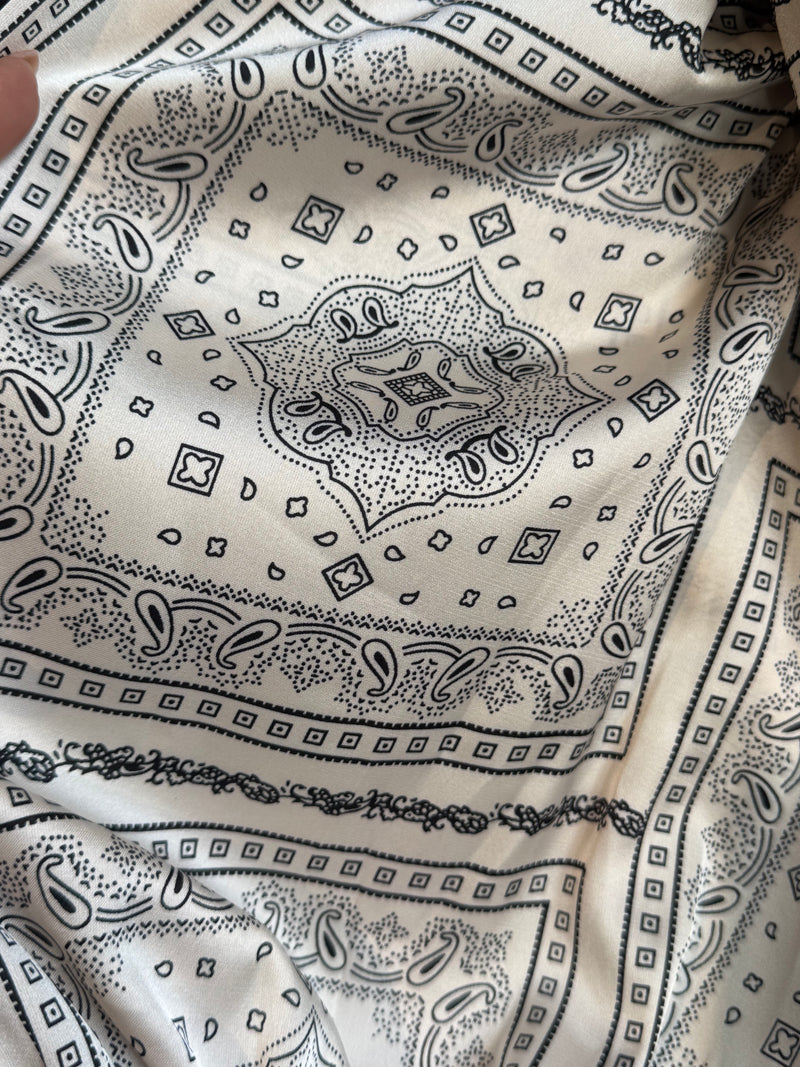 Enna Paisley Shirt Dress